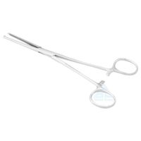 Pinça Kocher 1X2 Dentes Reta 18cm - ABC