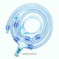 Circuito P/ Ventilador Adulto/Infantil Compativel Ruah - Ventcare