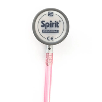 Estetoscópio Pro-Lite Adulto Rosa Transparente - Spirit