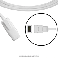 Sensor De Oximetria Tipo Clip Adulto Compatível Oxímetro OX-P-10 - Emai
