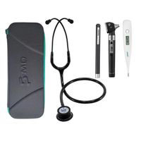 Kit Clinicase Pediatria - Black Edition - Md Spirit