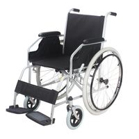 Cadeira De Rodas Aço 120kg D-100 - Dellamed