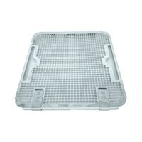 Tampa para Cesto de Esterilização Perfurado 540X255mm Inox - FAMI