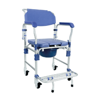 Cadeira De Banho Alumínio 150kg D60 – Dellamed