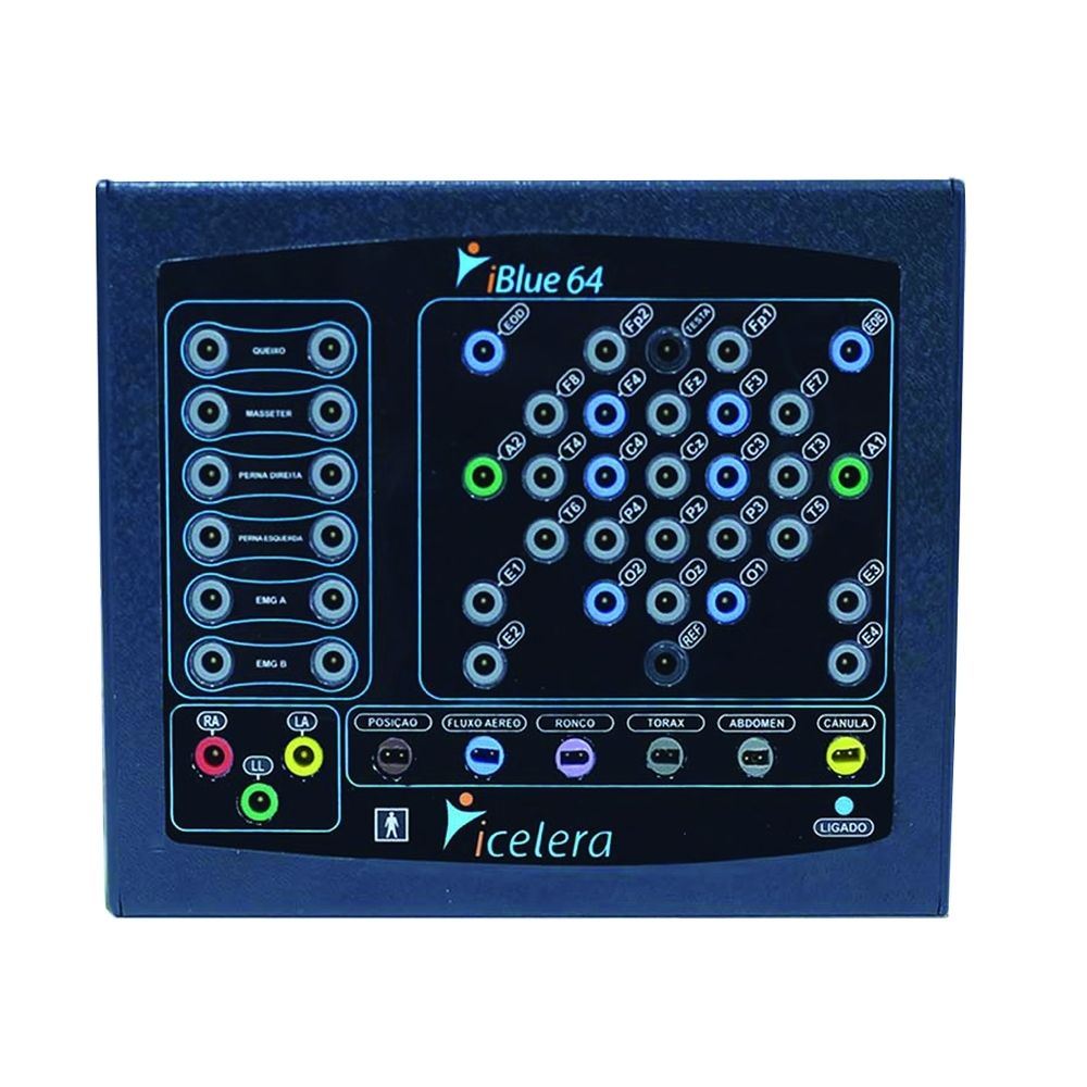 Eletroencefalograma (EEG) 64 Canais iBlue 64 - iCelera