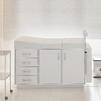 Mesa P/ Exame Ginecológico Em MDF MT-460 - Metalic