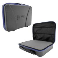 Maleta Médica Profissional Clinicase Pro Roxo - MD
