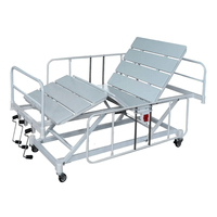Cama Hospitalar Fowler Manual c/ 03 Manivelas, Grade e Rodízios - DSM-011 STD - Desematec