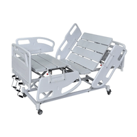Cama Hospitalar Fowler Manual c/ 03 Manivelas, Grade e Rodízios - DSM-011 LX - Desematec