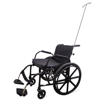 Cadeira De Rodas Aço 160kg Courvin - Bsh