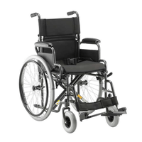 Cadeira De Rodas Aço 120kg Assento 48cm T48 D400 - Dellamed