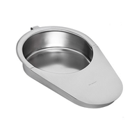 Comadre Tipo Pá Inox 40x28 cm - Fami
