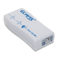 Eletrocardiógrafo 03 Canais ECG-12SPC - Ecafix