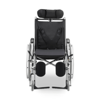Cadeira De Rodas Alumínio 130KG T48 Tetra Reclinável D700 - Dellamed