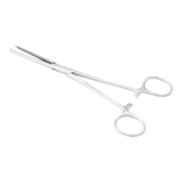 Pinça Kocher 1X2 Dentes Reta 20cm - ABC