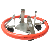 Kit Suporte Balde a Chute com Balde Inox de 05 Litros