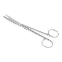 Tesoura Cirúrgica Curva R/R 15cm - ABC