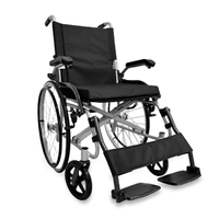 Cadeira De Rodas Alumínio 120KG T44 D600 POP - Dellamed