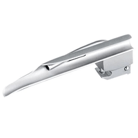 Lâmina de Laringo Fibra Óptica Inox Reta Miller 4 - MIKATOS