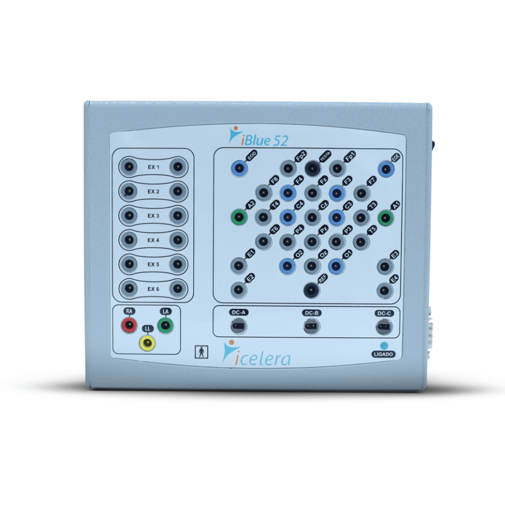 Eletroencefalograma (EEG) 52 Canais iBlue 52 - iCelera