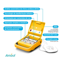 Desfibrilador Externo Automático Básico i3 - Amoul