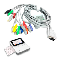 Cabo Paciente Neo Pinch 10 Vias Compatível ECG Q-50 - Bionet
