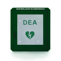 Cabine Gabinete Para Desfibrilador DEA Verde Tamanho Universal - Medimp