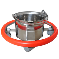 Suporte de Balde a Chute Inox c/ Balde de 05 Litros MVM-5025 - MVM