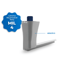 Lâmina Reutilizável Reta 4 (Adulto-G) MIL-4 - Coreray
